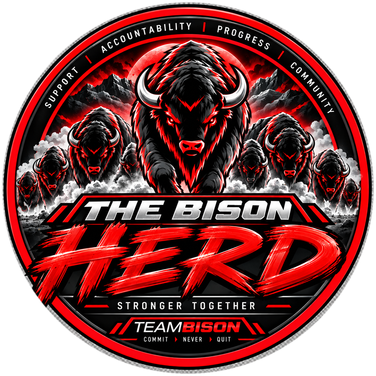 The Bison Herd community badge